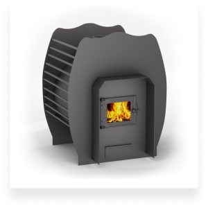 Печь-каменка ЛЕГЕНДА КЛАССИК КАМЕНКА 20 С дверца со стеклом (10 - 20 м.куб)