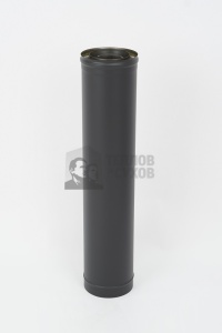 Сэндвич d = 115/200 мм (Н+Н) L =  500 мм ТИС (0,8 ММ) MC Black