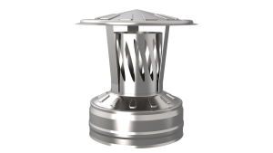 Оголовок d = 200/280 мм с искрогасителем (Н+Н)  (GS)