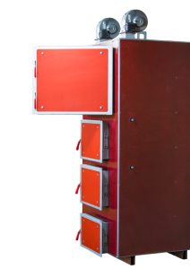 Котел отопительный СИБИРЬ Т-130  промышленный (комплект системы наддува WPA-120 + контроллер)