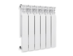 Радиатор биметаллический OASIS ECO 500/100 -  6 секций (РОССИЯ, ГАРАНТИЯ 20 лет, тепл-ча 157 кВт)