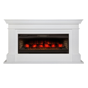 Портал Ontario 52 белый дуб (WT-P614) для электроочага JOKER 52