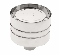 Зонтик d = 130 мм с ДЕФЛЕКТОРОМ ТИС (304 ПРЕМИУМ)