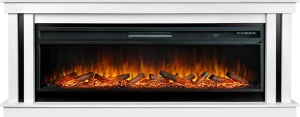 Электроочаг Vision LED LOG FX 60 диагональю до 1,5 кВт (пульт ДУ, подсветка, рег.ярк.) (RoyalFlame)