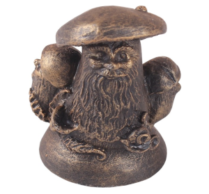 Статуэтка ХДИ-1.011  ГРИБ патина (ГБ: 48 х 41 х 66 мм) ЛИТКОМ