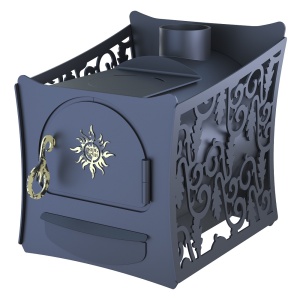 Печь отопительная ЯРИЛО ДЕКОР - 8 мм (45 - 100 м.куб)