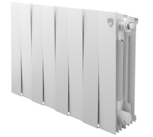 Радиатор биметаллический ROYAL THERMO PIANO FORTE BIANCO TRAFFICO 300/100 -  8 секций