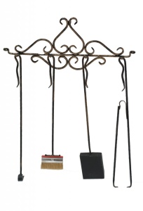 Каминный набор настенный ВИНОГРАДНАЯ ЛОЗА 1