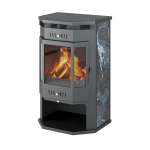 Печь-Камин ASTON 12 кВт Призматик Амфиболит (200м3)