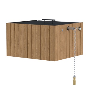 Душ русский (обливное устройство) 35 л EVEREST WOOD ДУБ