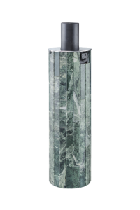 Дымоход - конвектор со встроенным шибером в ламелях ЗМЕЕВИК НАБОРНЫЙ d = 115 мм L = 1000 мм