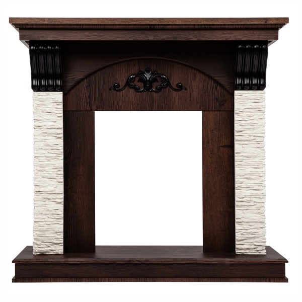 Портал Corfino STD/EUG орех фактурный (NT-F316) для электроочага стандартного/Eugene *